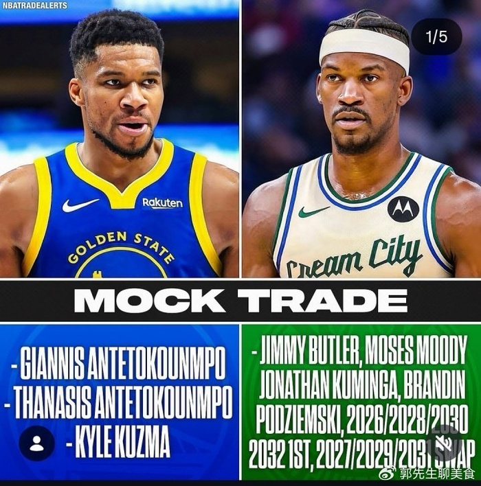 开云官网-美媒模拟勇士雄鹿3换11交易：现在是追字母最佳时机 拖到休赛期不利|斯蒂芬·库里|吉米·巴特勒|吉安尼斯·安特托孔波|库明加|华盛顿奇才队_新浪体育_新浪新闻